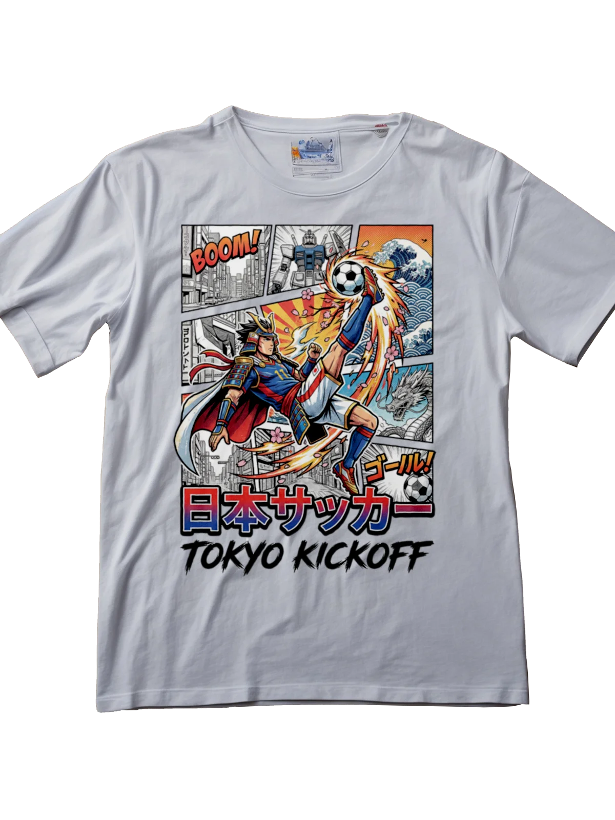 Tokyo Kickoff - Mecha Manga Panel