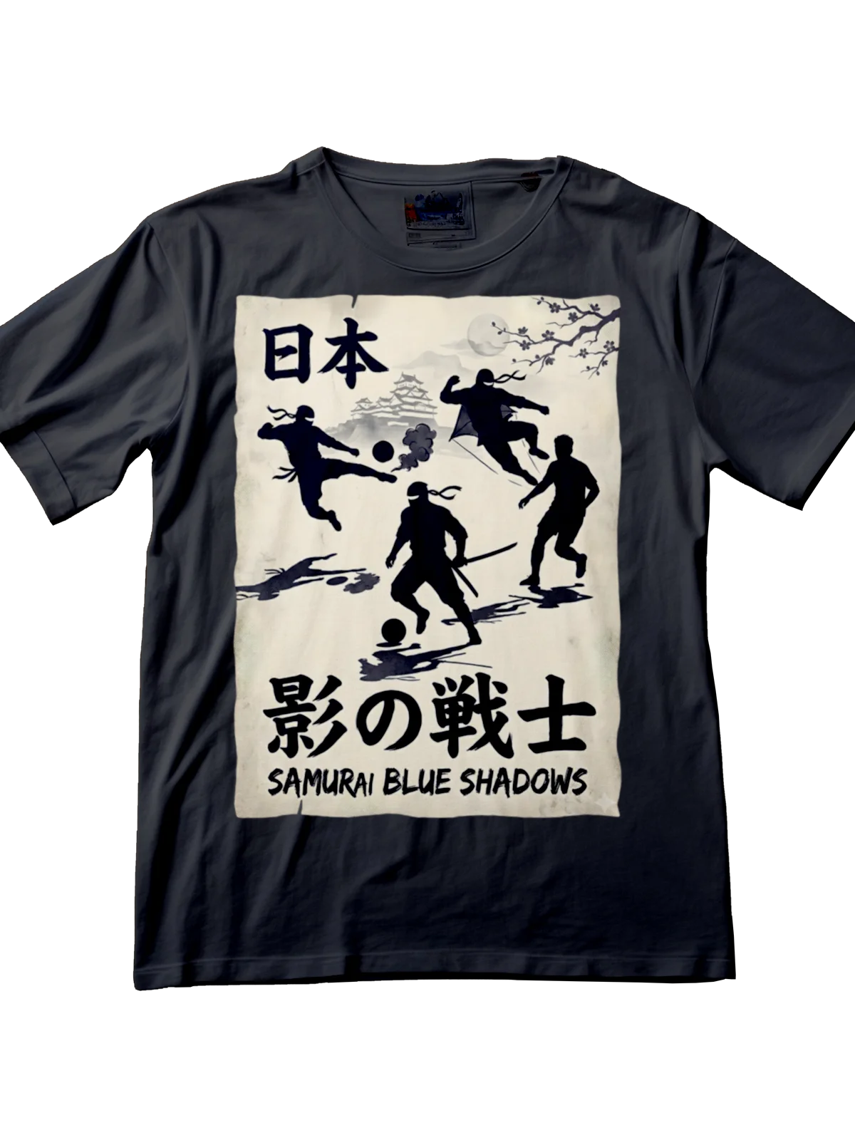 Samurai Blue Shadows - Castle Scroll